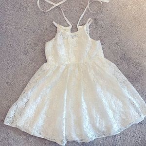 David’s bridal flower girl dress